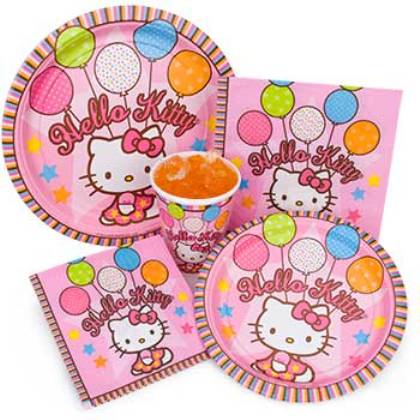 Набор тарелок Hello Kitty 17см, 8 штук  